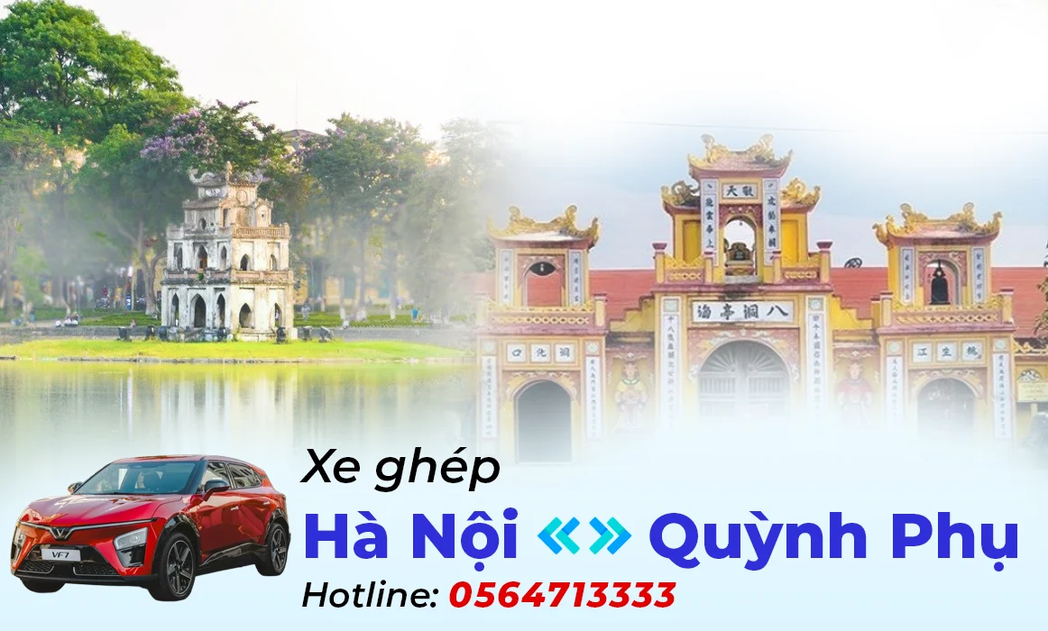 xe ghép hà nội quỳnh phụ
