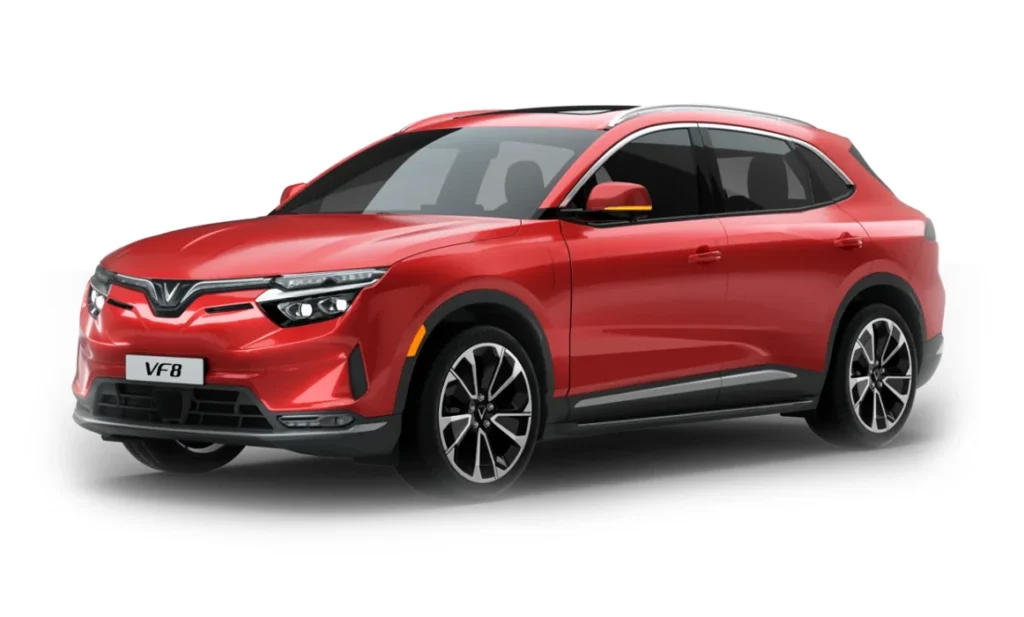 Xe ghép, xe tiện chuyến bằng xe điện Vf8 Thái Bình Hà Nội